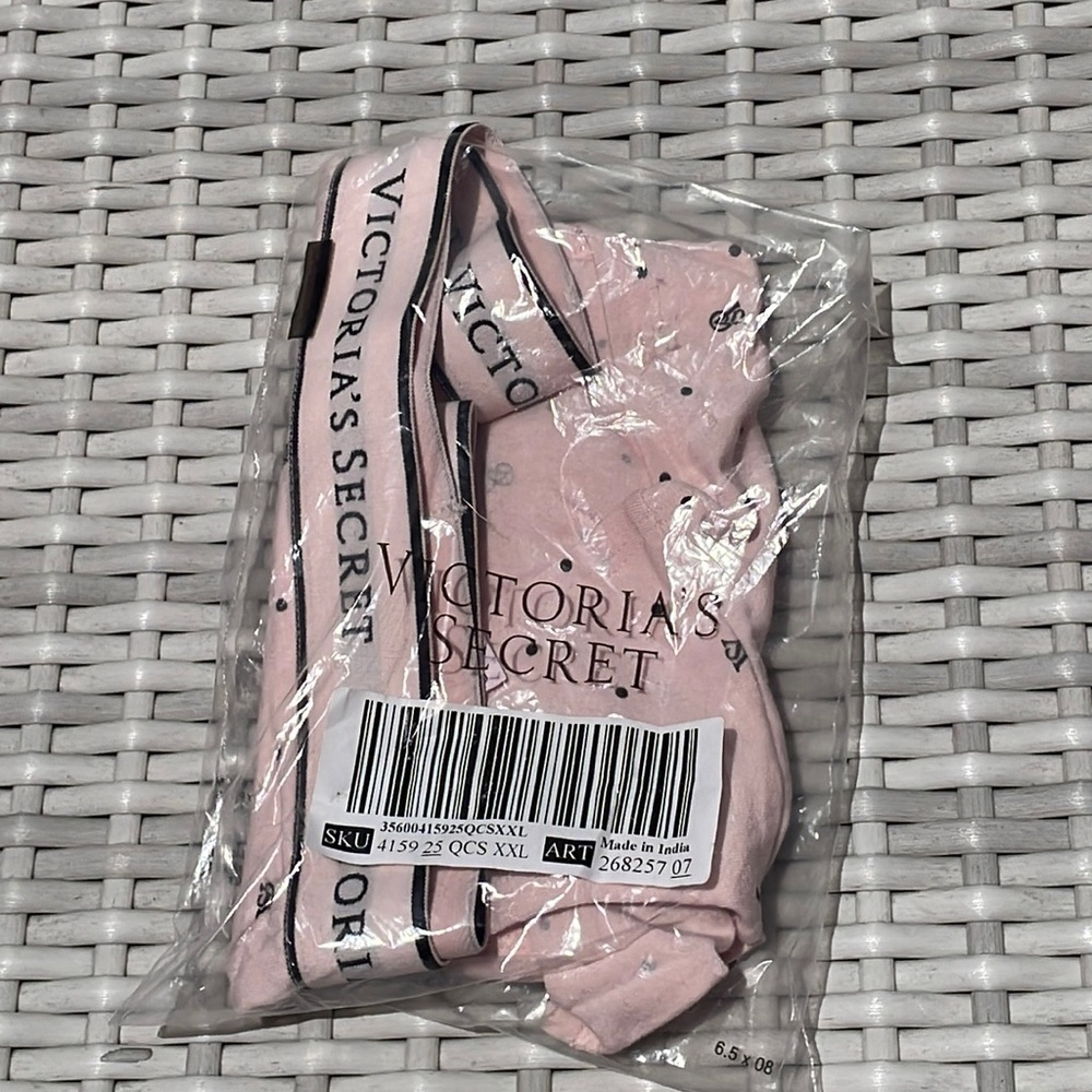 NWT- Victoria's Secret Boyshort Panties Pink Polka Dots Size XXL